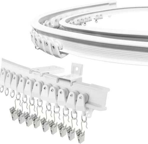 Flexible curtain rail track - flexible,
