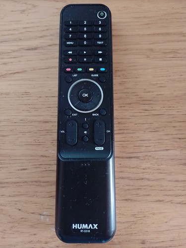 Humax 531b remote control - rt-531b,
