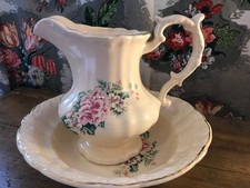 Pitcher and bowl set jug wash