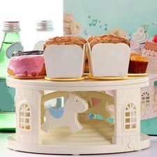 Carousel Cupcake Holder 360