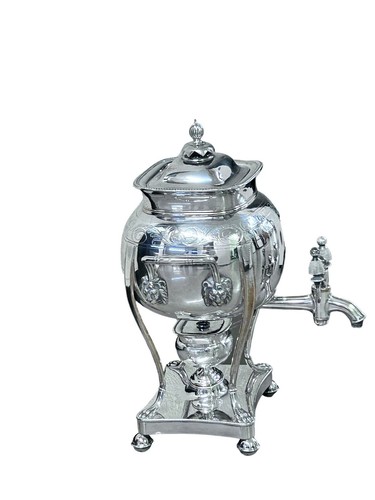 Sheffield plated samovar circa - sheffield,