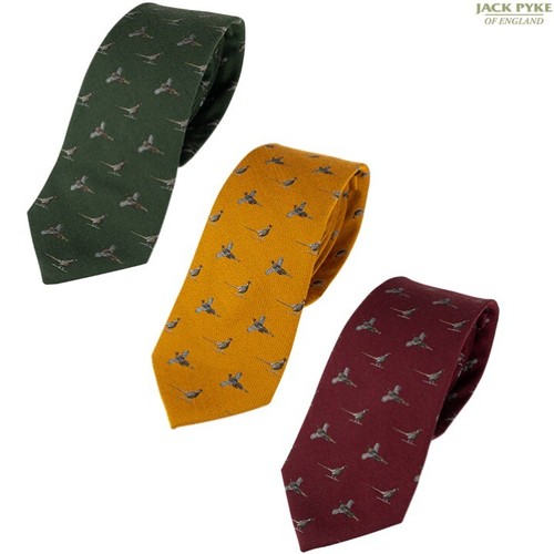 Jack pyke pheasant silk tie - jack,