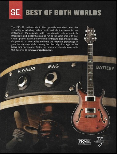Prs hollowbody piezo - hollowbody, ii