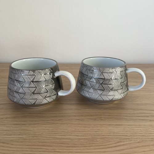 Joyye mugs grey zigzag - 2,