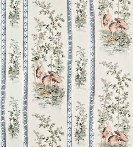 Zoffany curtain fabric storks - zoffany, fabric"storks