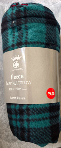 Cotton king fleece - fleece, blanket