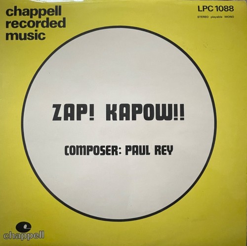Paul rey zap kapow 1978 - -, zap!
