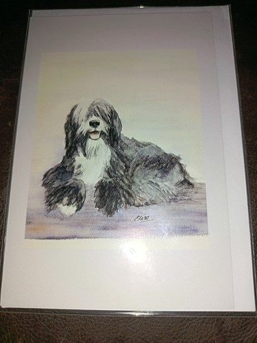 Tibetan terrier print elise - print,