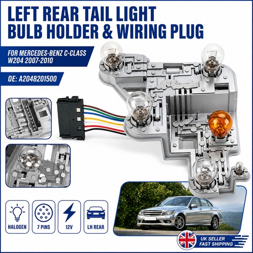 Left tail light - light, circuit