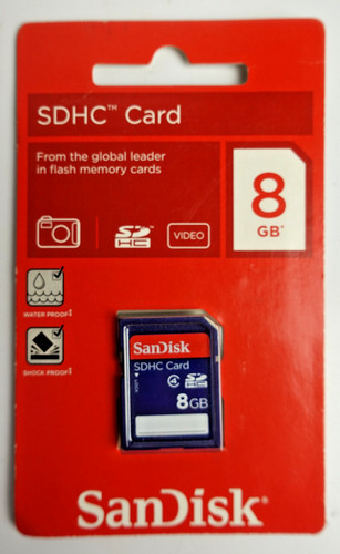 Sandisk 8gb sdhc - sandisk, card