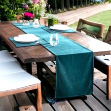 Velvet Table Runner Table