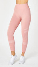 USA PRO Womens Pink ECO Seamless Activewear Leggings Ladies XL 16 BNWT