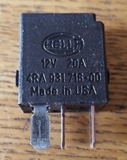 MERCEDES BLACK MICRO RELAY 002 542 1119 HELLA 4RA 931 716- 00 & 4RA 007 813-00