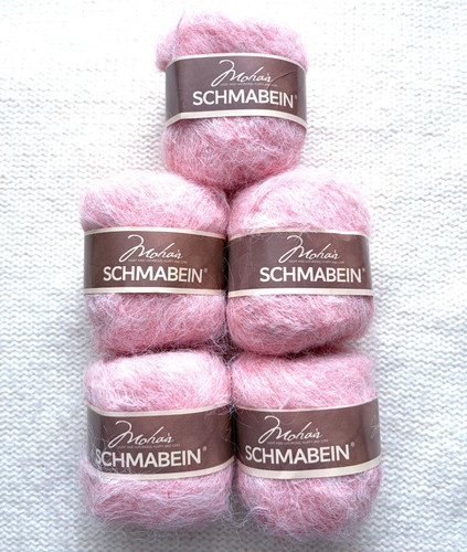 Balls 25g mohair silk yarn - 5, x