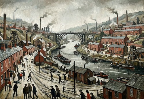 Ironbridge gorge - ironbridge,
