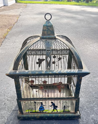 Vintage bird cage germany - bird,