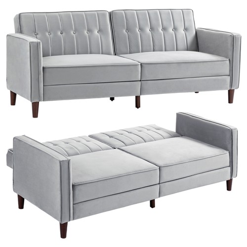 Homcom convertible sofa futon - homcom,