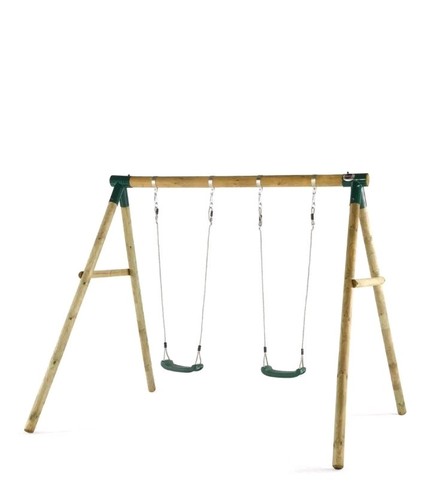 Plum double swing set premium - double,