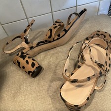 TOPSHOP ANIMAL PRINT STRAPPY