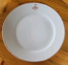 HMS VICTORY Officers Mess Plate Fukagawa Arita Japan Porcelain 19.8cm 1930s