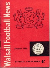 Walsall v Gateshead 1959/1960