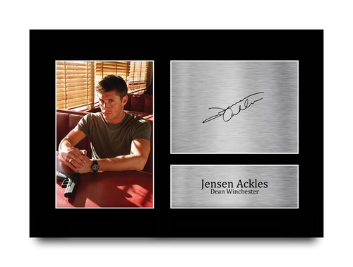 Jensen ackles signed - ackles,