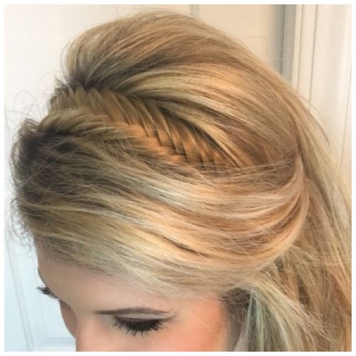 Braided headband hair plait - headband,