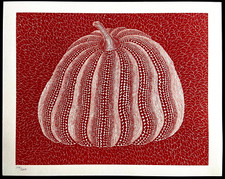 Yayoi Kusama Lithograph Mori Art Museum COA Original Numbered (Jeff_Koons)