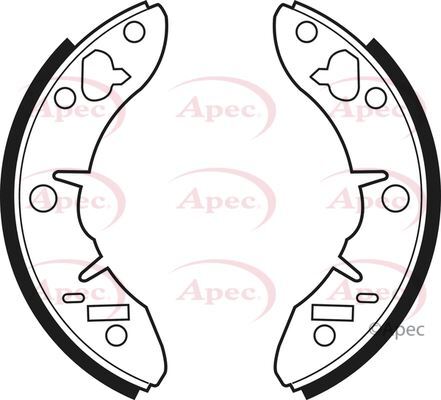 Apec shu142 brake - shu142, set