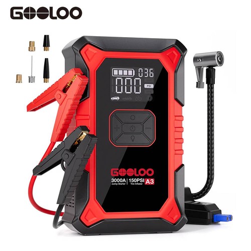 Gooloo portable car jump - gooloo,