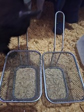 2 x Small Mini Chip Fryer