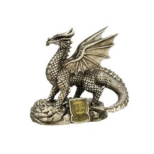 Wales Dragon Pewter Decoration