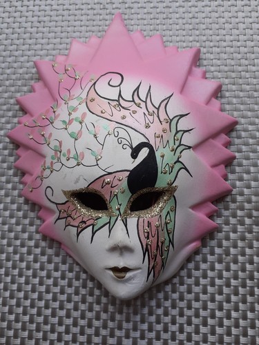 Vtg ceramic venetian style - ceramic,