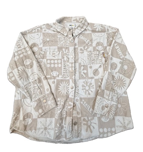 Smiley patterned shirt - smiley,