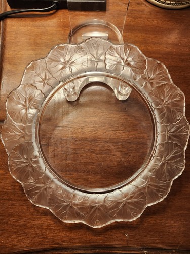 Vintage lalique signed clear - signed,