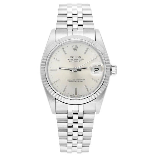 Rolex datejust 68274 - rolex, silver