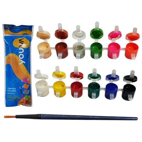 Tempera colours bright - bright, vibrant