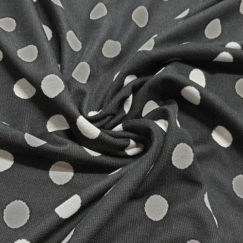 Black cream polka - &, dot