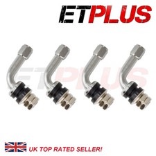 90 degree Tyre Valves fit VOLK ENKEI ALLOY WHEELS MULTIPIECE TYRE VALVE STEM 90