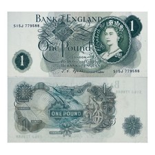 1966 BRITISH BANKNOTE