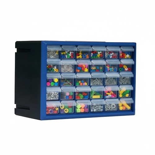 Drawer plastic storage - 30-drawer,