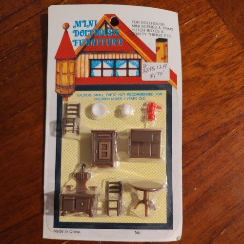 Mini dollhouse furniture - mini, 9