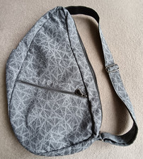 Medium Size Healthy Back Bag Abstract Grey