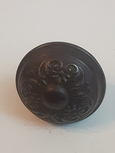 Antique brass door nob - door, ornate