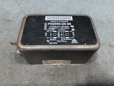 Schaffner EMI FIlter Electromagnet FN2060-20-06 110/250VAC / 50-60Hz 20A@40c
