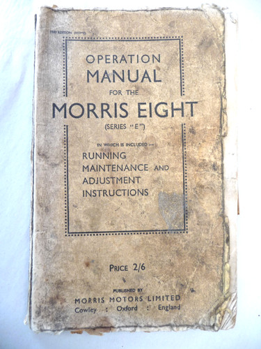 Morris eight series - series, e