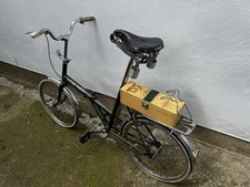 Vintage Green Raleigh Stowaway 20" Folding Shopper Bicycle + Saddle Primus Leath