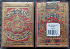 HIGH VICTORIAN RED THEORY 11 LUXURY PLAYING CARDS DECK SEALED NEW QTY X 1 Deck