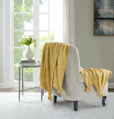 Luxury popcorn waffle blanket - luxury,