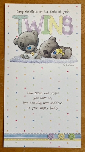 The birth your - 'on, twins’
